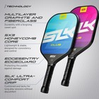 Selkirk Sport Slk Club Pickleball Paddle Bundle By Selkirk Graphite Fiberglass