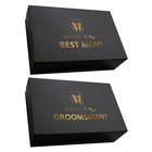  8 Pcs Groomsmen Proposal Gift Box 6 Will You Be My Groomsman Gift Box And Bk-b