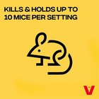 Victor Electronic Mouse Trap 9 4 humane Battery-powered Non-toxic Rodent Control