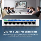 8 Port Gigabit Switch  Easy Smart Managed Ethernet Switch  Network Hub Ethernet