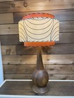 Mid Century Vintage Style 3 Tier Fiberglass Lamp Shade Modern Atomic Retro B o