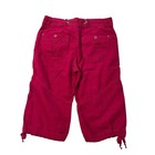 Hei Hei Anthropologie Bermuda Shorts 6 Linen Rayon Blend Pink Womens Breathable