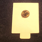 Blue Bird Of Happiness Gold Tone On Card Gift Lapel Hat Vest Pin Tie Tack