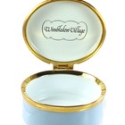 Ltd Ed Crummles Enamel Box Wimbledon Village   The Championships Wimbledon Serie