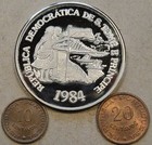 Saint Thomas   Prince 1962 10   20 C  Unc  1984 20 Dobras Proof X m1 As Pictured