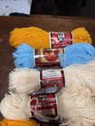 Vintage Aunt Lydia s Heavy Rug Yarn Lot 16 Skeins Mixed Colors Craft Crochet