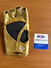 Nate Diaz Autographed Signed Gold Ufc Fight Glove Psa dna Coa Authenticated