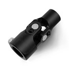 3 4  Round X 1 -48 Spline Black Steering Universal Joint Single U Joint 
