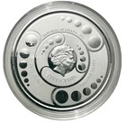 2021 1 Oz Republic Of Ghana Silver Alien Coin - Limited Mintage 25000 In Capsule