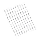 60 80 100 Pcs 3 16   Rivets Large Flange Aluminum Head Steel Mandrel Pop Rivet