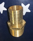 1    Male Npt X 1    Hose Barb Mendor Splicer Brass Pipe Fitting Gas Fuel Water Air