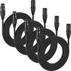 10 Ft Flexible Dmx Cable 3 Pin Signal Xlr Male To Female Cable Wire For Stage   