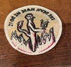 Authentic Vietnam War Patch  Devil Made Me Do It  Usaf 1960   s Vtg Clean