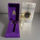 Vintage Shalimar By Guerlain Empty Perfume Bottle   Original Velvet Box France