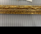 7 8  Ornate Gold With Red Brushed Panel Picture Frame Moulding 18 1 2 Ft