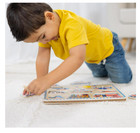 Melissa   Doug Vehicles Sound Puzzle - Wooden Peg Puzzle With Sound Effects  8 P