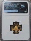 1985 1 10 Oz 10 Yuan China Gold Panda Ngc Ms 69       