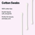 Amazon Essentials Cotton Swabs  500 Count  previously Amazon Basics 