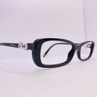 Tiffany   Co  Eyeglasses Frame Tf 2058 8001 52    16 135 Black Silver Authentic