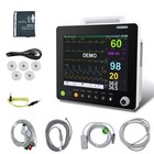 Portable Icu - Real-time Vital Sign Monitor  12 Ecg Nibp Resp Temp Spo2 Pr