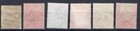 India Lot Of Six Stamps - Scott 31 54 61-62 88 And O33 - Cv 3 85 