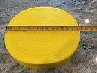 3  Inch Wide Yellow Polypropylene Webbing Strap 100 Yards Roll  300  Feet 