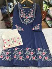Bollywood Party Wear Ethnic Kurti Palazzo Set Indian Pakistan Top Kurta Cord Set