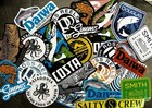 Fishing Sticker Set Of 12 Simms Costa Daiwa Shimano Salty Crew Aftco Orvis Smith