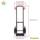 Stair Climbing Hand Truck 440lb  Heavy Duty Dolly Cart With Tpr Wheels