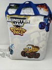 Monster Jam Truckin Pals 4 Piece Toddler Bed Set - Comforter  Sheets pillowcase