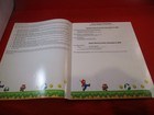 New Super Mario Bros  Nintendo Wii Gamestop Promo Launch Kit Booklet