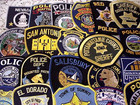 Lot Of 25 Different Police Patch   Patches  Mint Condition No Used Patches   