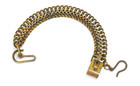Ww2 Japanese Army Officer Chain Hanger Belt Gunto  Brass Sword Fitting 34 5cm