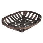 Hubert   Tobacco Basket Oval Chip Wood - 23 l X 17 1 2 w X 3 1 2 h