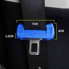 Universal Silicone Car Safety Belt Buckle Covers Auto Seat Belt Clip Cover