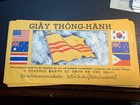 Vietnam Giay Thong-hahn Safe Conduct Passes Mint Condition  15  