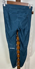 Under Armour Heatgear Compression Leggings Teal Blue Patterned Womens