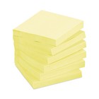Post-it Notes 654yw 3  X 3  Original Pads - Canary Yellow  12 pk  New