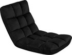 Floor Folding Chair With Back Support  Padded Folding Gaming Sofa Chair 