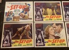 The Set-up Original Lobby Card Lc Complete 8 Set Robert Ryan Boxing Film Noir