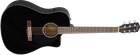 Fender Cd-60sce Bk Acoustic Electric Cutaway Dreadnought Guitar - Demo