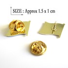 200  Patriotic Country National Country Flag Lapel Pin Badge Brooches Metal With