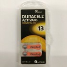 New Fresh Lot 4 To 300 Duracell Activair Hearing Aid Batteries Size 13 Exp 2024