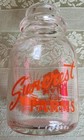 Vintage 1940 s Suncrest Farms - Half Pint Pyroglazed Milk Bottle  Butztown  Pa
