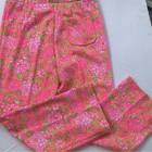 True Vintage 1960 70s The Lilly Pulitzer Printed Floral Rare Pant Pink Green 10