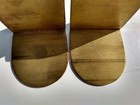 Vintage Brass Bookends Mcm Decorative Crafts Inc Art Deco Style Decor