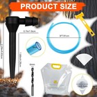 Maple Syrup Tree Tapping Kit With Bags  10 Maple Sap Taps  10 Food Grade 3ft Tub