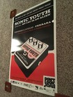 Original Sonic Youth Tour Concert Poster Distortion Pedal
