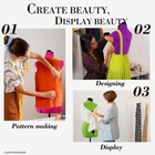 Mnoxbcco Dress Forms For Sewing  Purple Female Mannequin Size 6-14 
