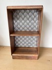 Art Deco Solid Walnut Bookcase Shelf Antique Small Bookshelf Nightstand Restored